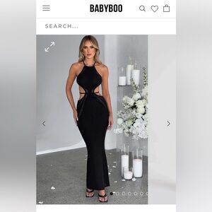 BRAND NEW. Crochet black dress from babyboo